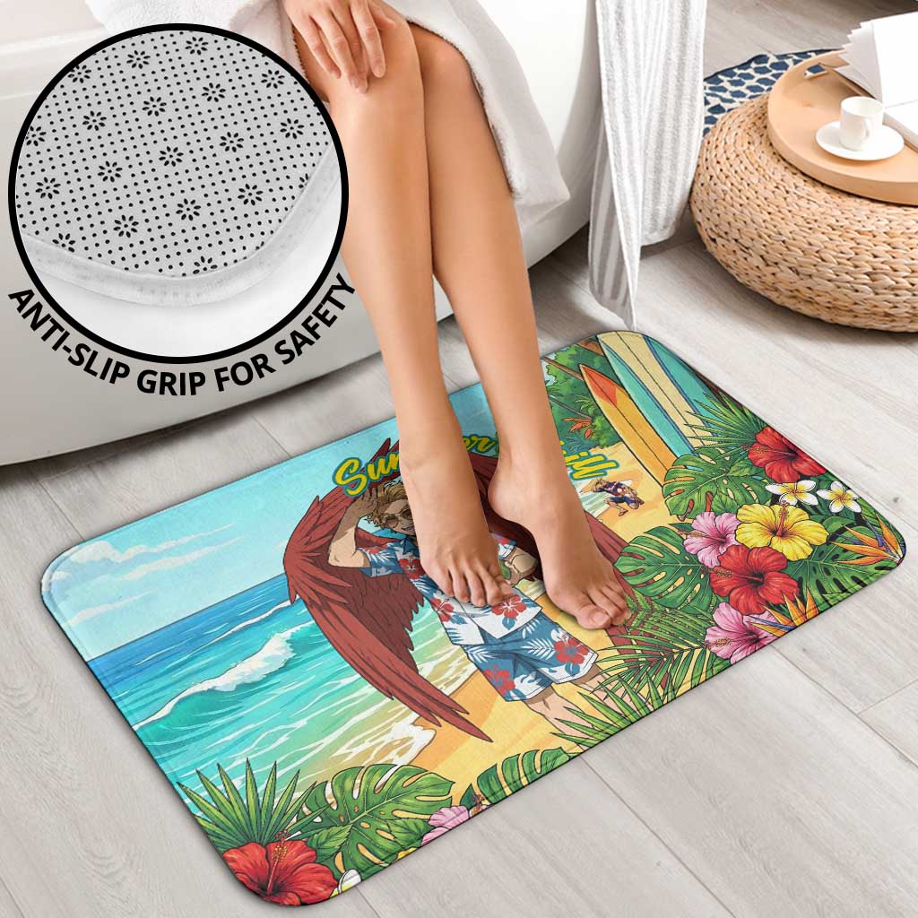 Hawks Summer Chill Bathroom Set Tropical Anime Beach Vibes