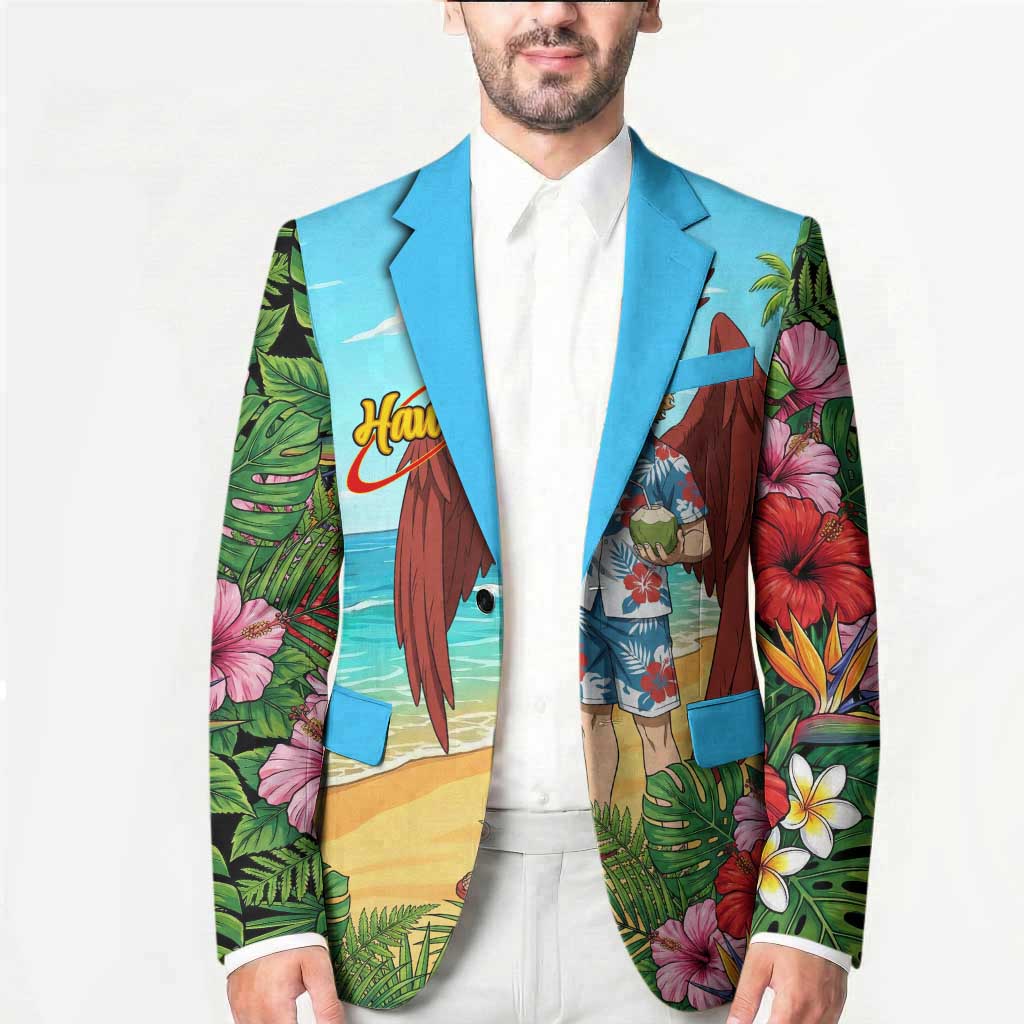 Hawks Summer Chill Blazer Tropical Anime Beach Vibes
