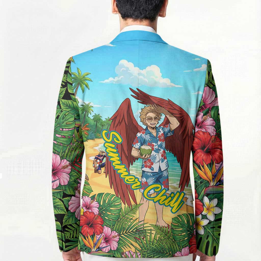 Hawks Summer Chill Blazer Tropical Anime Beach Vibes