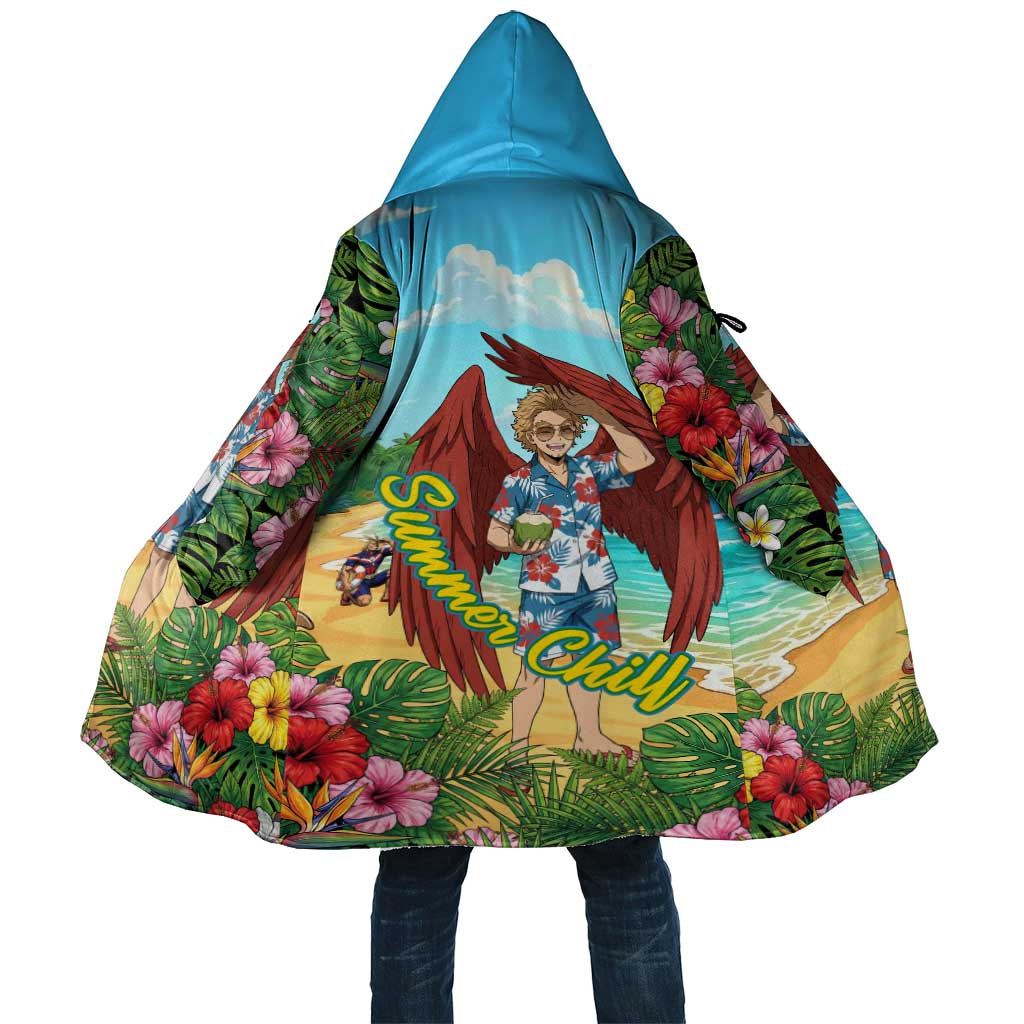 Hawks Summer Chill Cloak Tropical Anime Beach Vibes