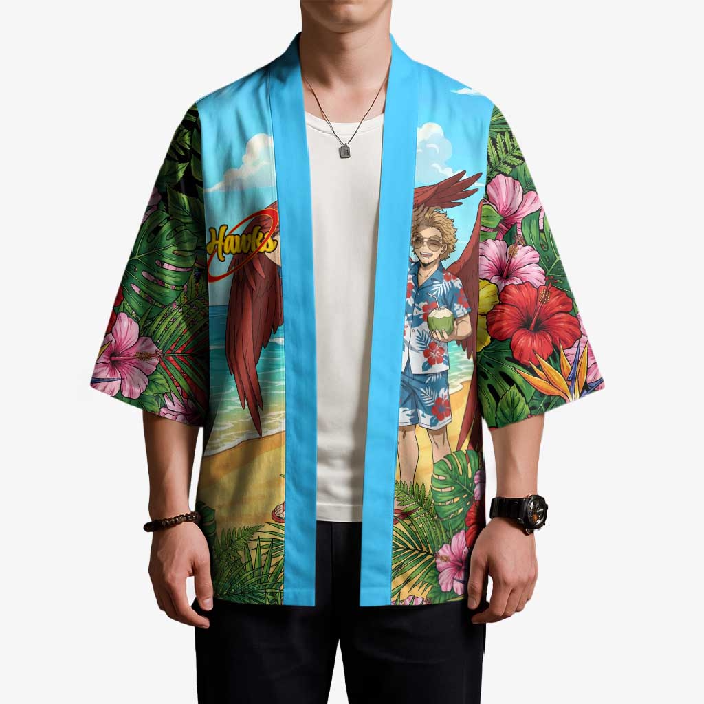 Hawks Summer Chill Kimono Tropical Anime Beach Vibes