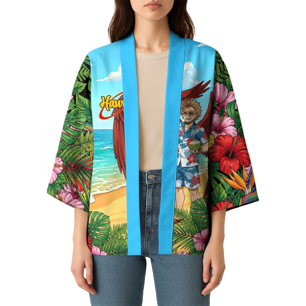 Hawks Summer Chill Kimono Tropical Anime Beach Vibes