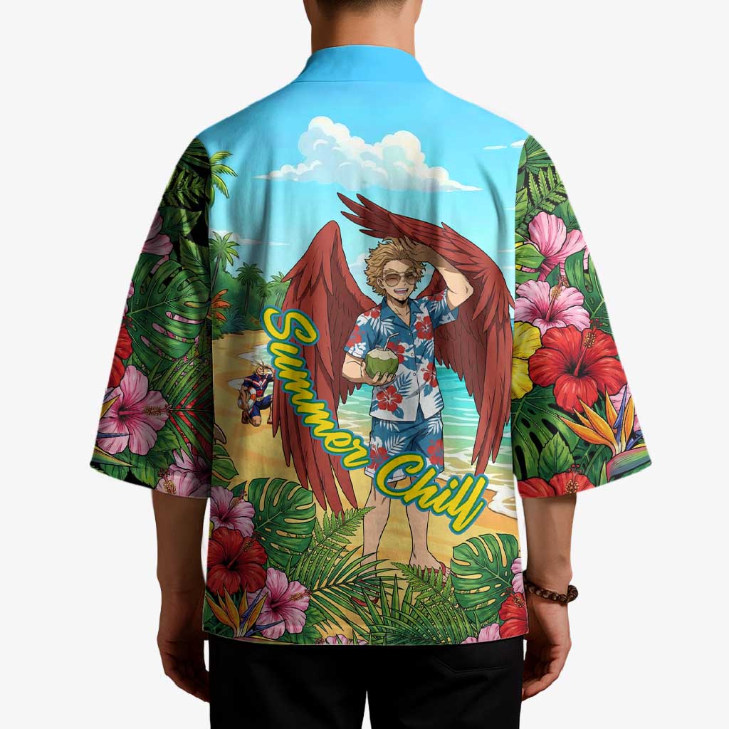 Hawks Summer Chill Kimono Tropical Anime Beach Vibes