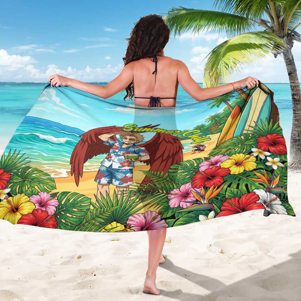 Hawks Summer Chill Sarong Tropical Anime Beach Vibes