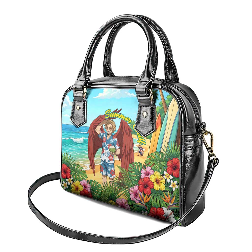 Hawks Summer Chill Shoulder Handbag Tropical Anime Beach Vibes