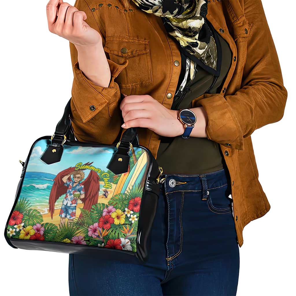 Hawks Summer Chill Shoulder Handbag Tropical Anime Beach Vibes