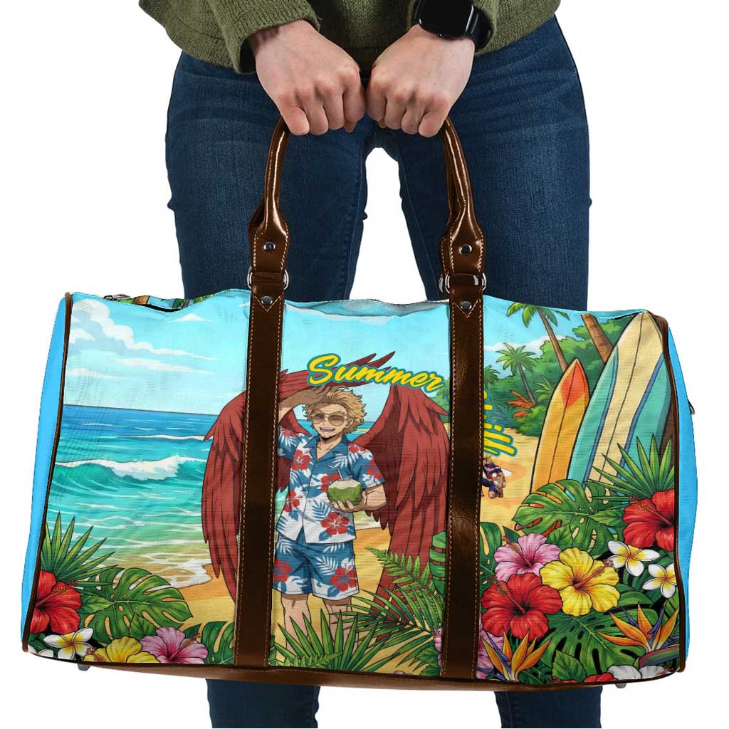 Hawks Summer Chill Travel Bag Tropical Anime Beach Vibes