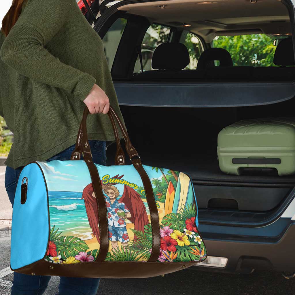 Hawks Summer Chill Travel Bag Tropical Anime Beach Vibes