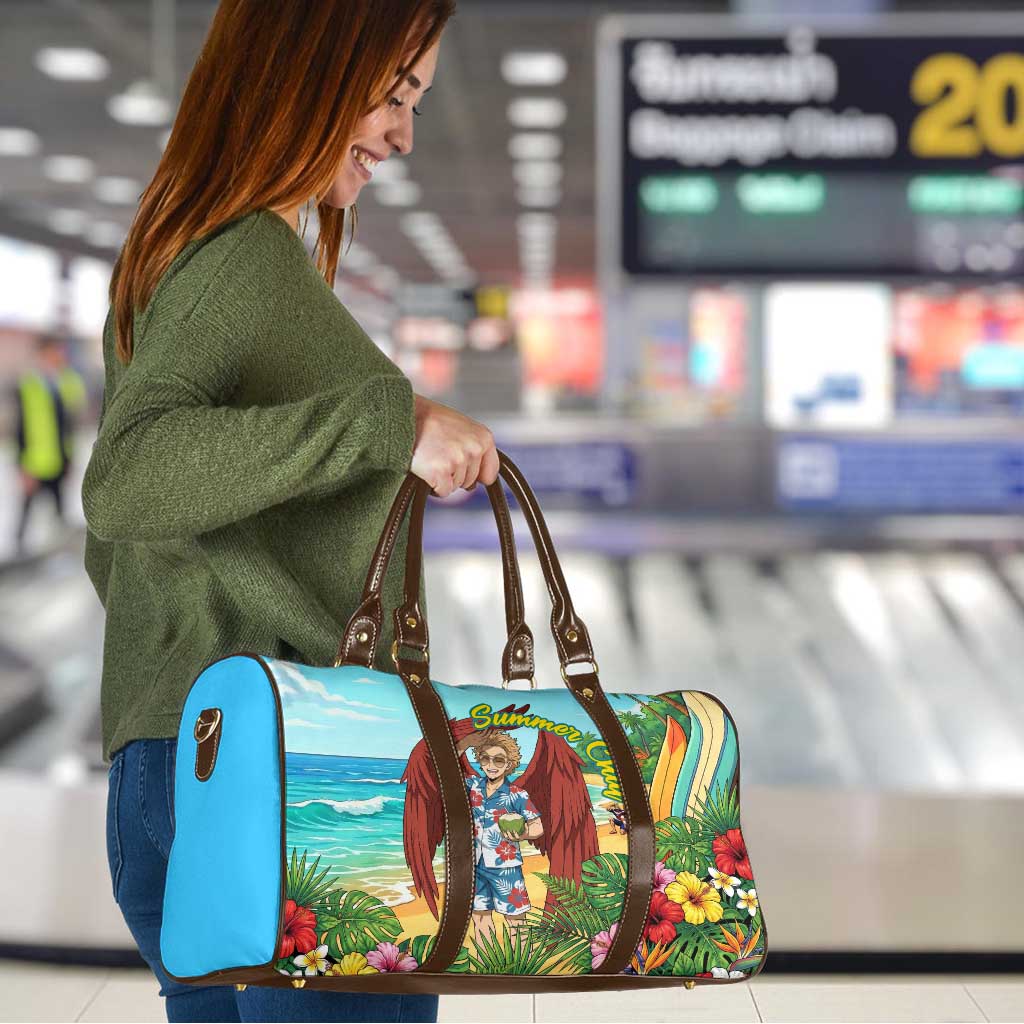 Hawks Summer Chill Travel Bag Tropical Anime Beach Vibes