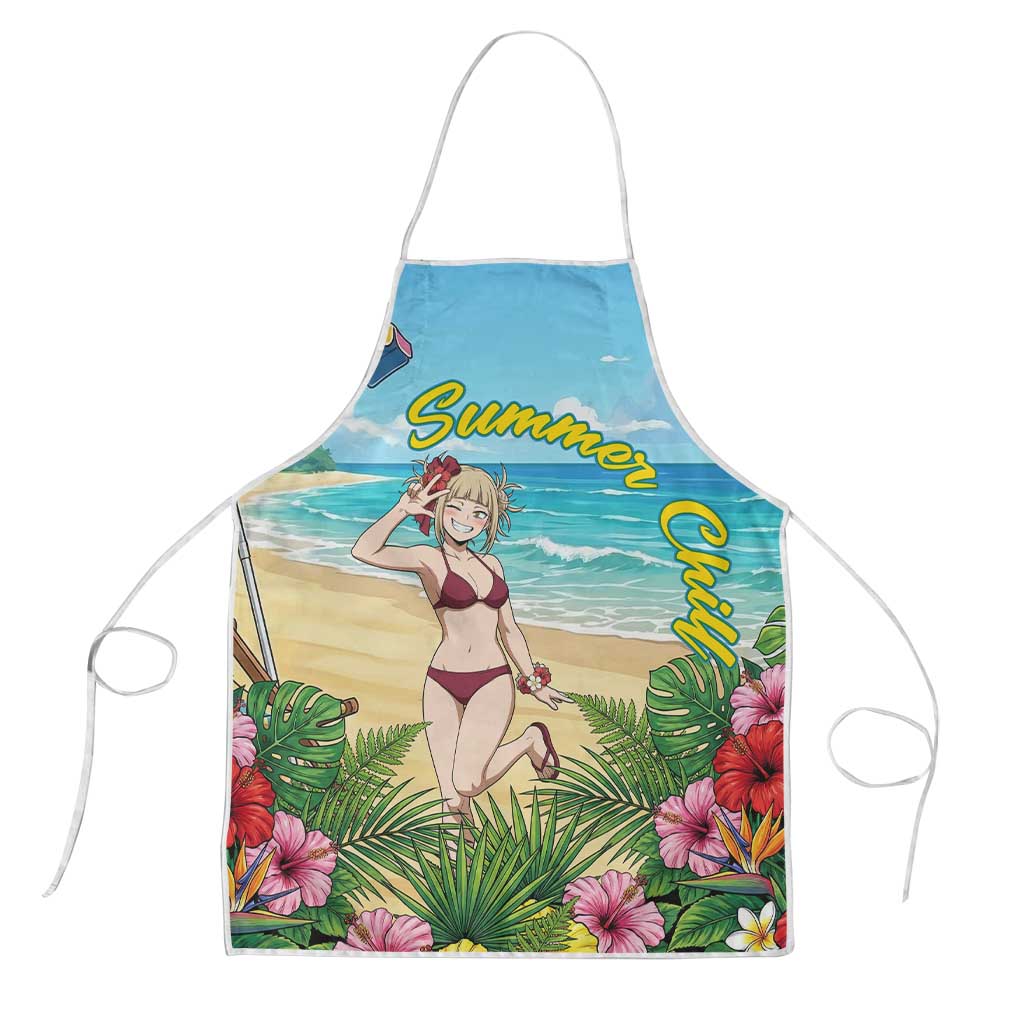 Himiko Toga Summer Chill Apron Tropical Anime Paradise Art