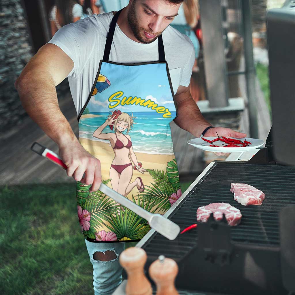 Himiko Toga Summer Chill Apron Tropical Anime Paradise Art