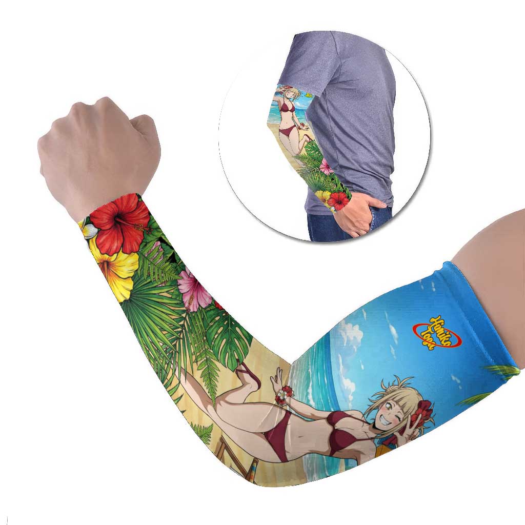 Himiko Toga Summer Chill Arm Sleeves Tropical Anime Paradise Art