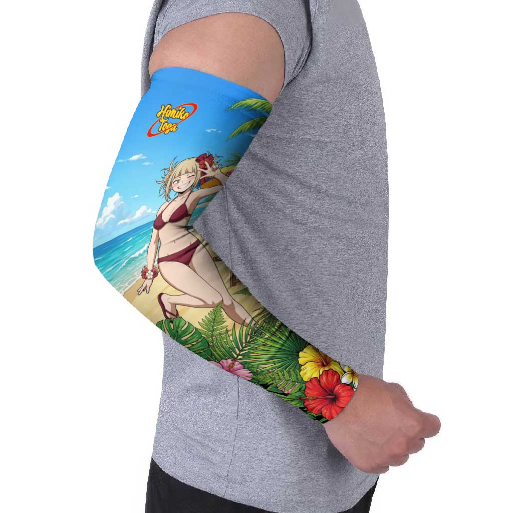 Himiko Toga Summer Chill Arm Sleeves Tropical Anime Paradise Art