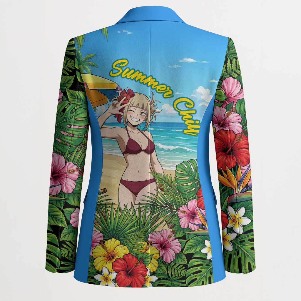 Himiko Toga Summer Chill Blazer Tropical Anime Paradise Art