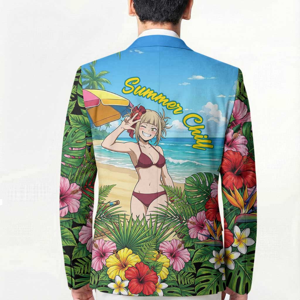 Himiko Toga Summer Chill Blazer Tropical Anime Paradise Art
