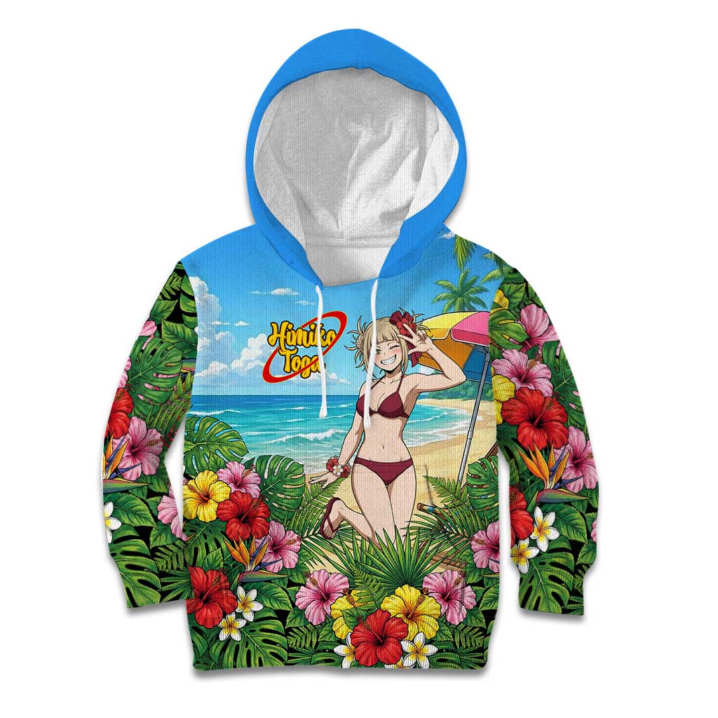 Himiko Toga Summer Chill Kid Hoodie Tropical Anime Paradise Art