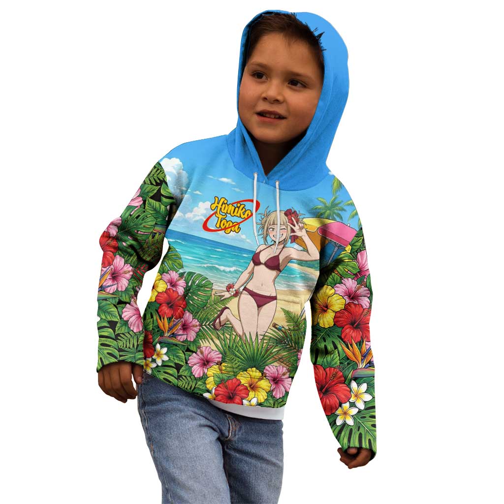 Himiko Toga Summer Chill Kid Hoodie Tropical Anime Paradise Art