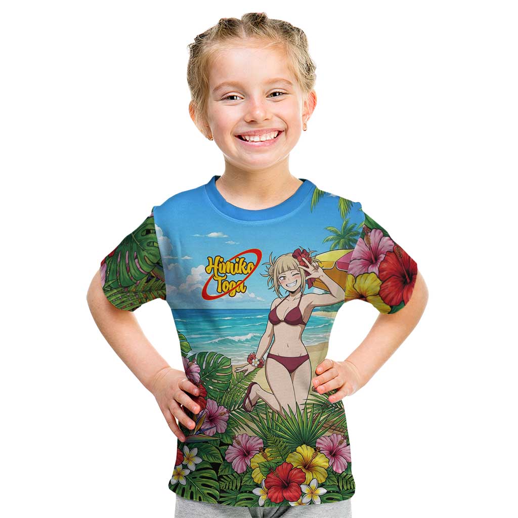 Himiko Toga Summer Chill Kid T Shirt Tropical Anime Paradise Art