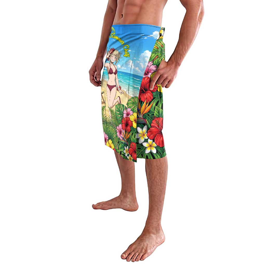 Himiko Toga Summer Chill Lavalava Tropical Anime Paradise Art