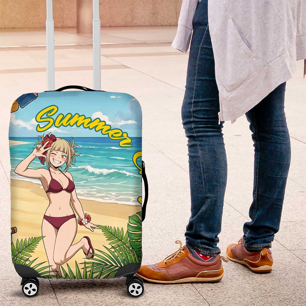 Himiko Toga Summer Chill Luggage Cover Tropical Anime Paradise Art