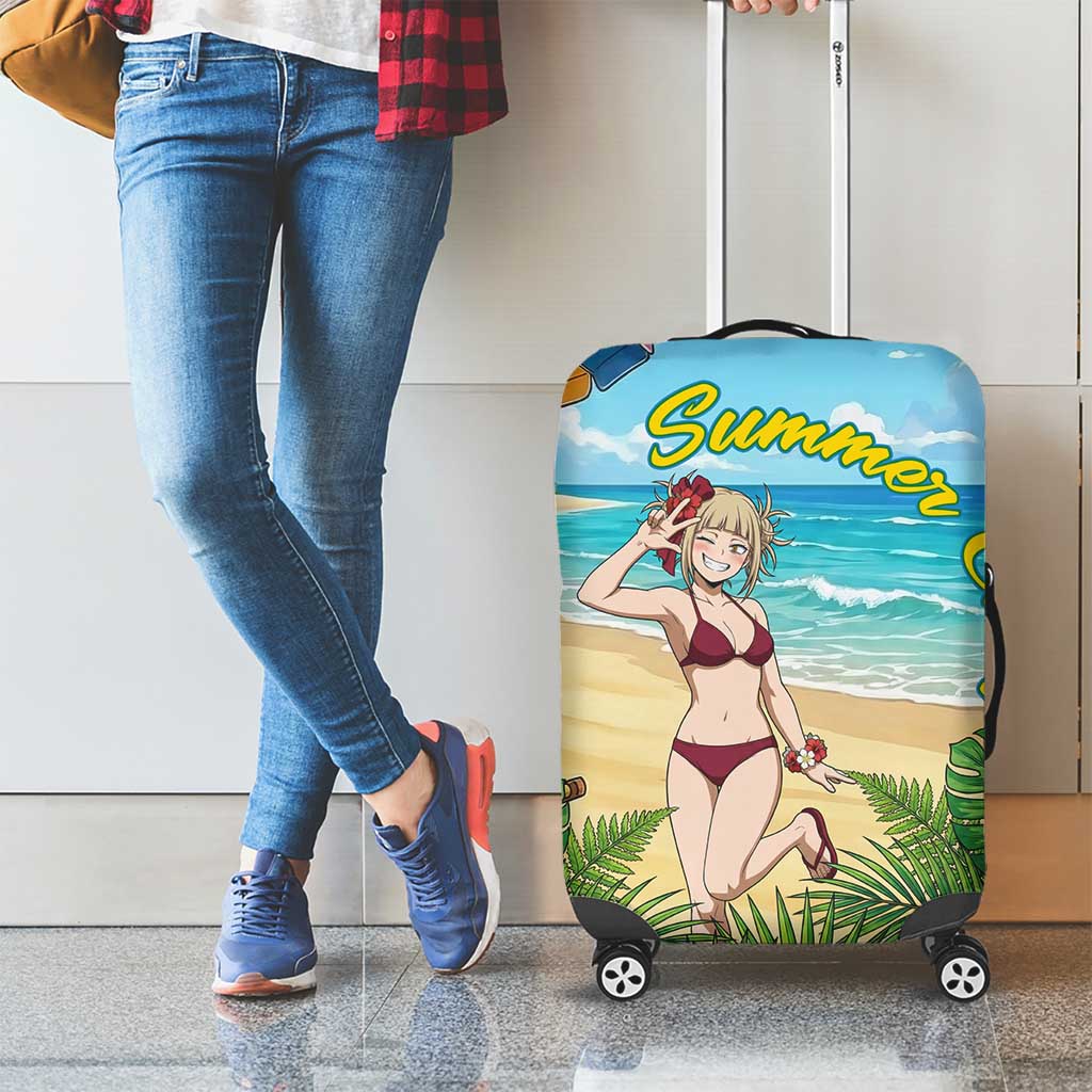 Himiko Toga Summer Chill Luggage Cover Tropical Anime Paradise Art