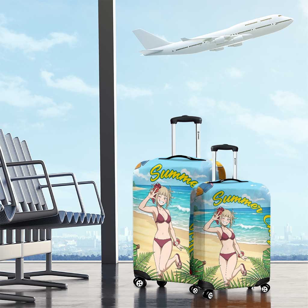 Himiko Toga Summer Chill Luggage Cover Tropical Anime Paradise Art