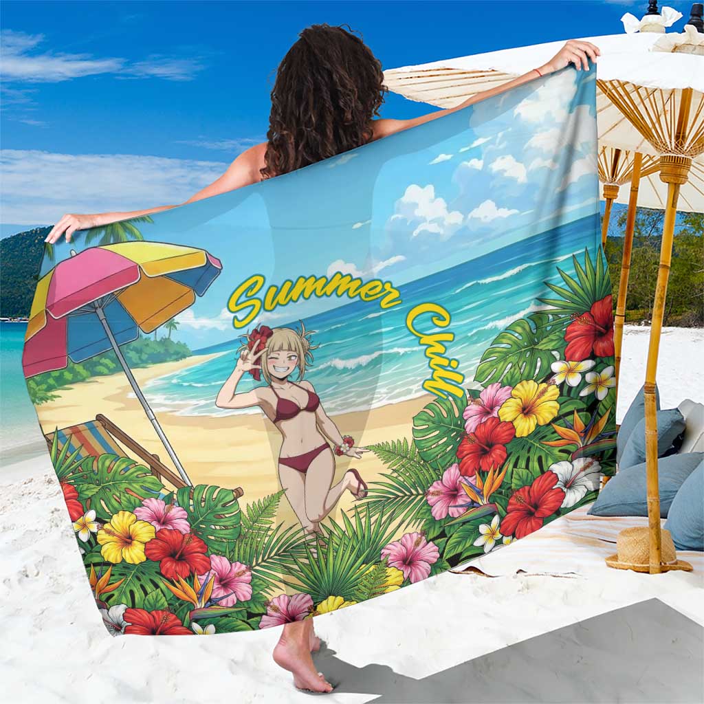 Himiko Toga Summer Chill Sarong Tropical Anime Paradise Art