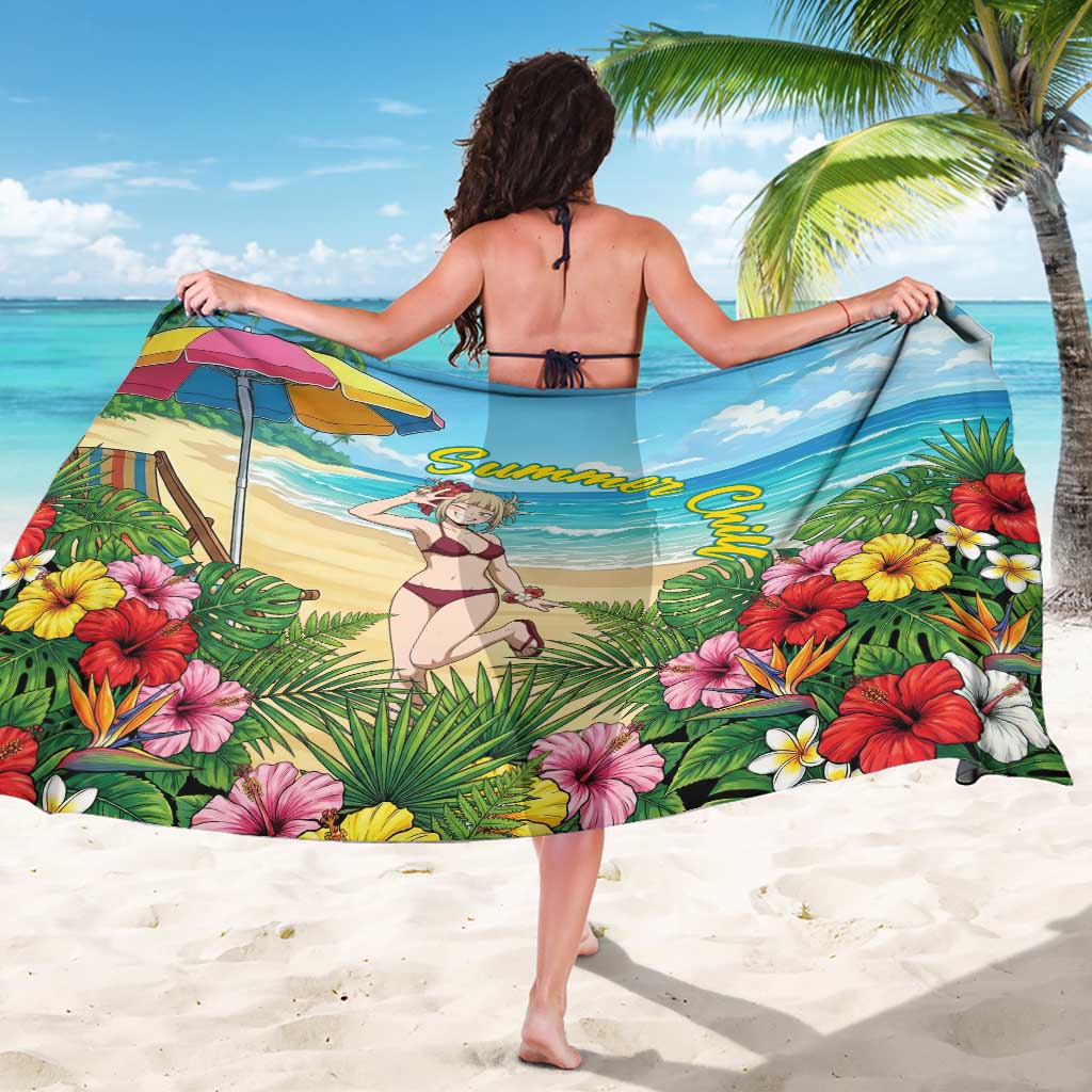 Himiko Toga Summer Chill Sarong Tropical Anime Paradise Art