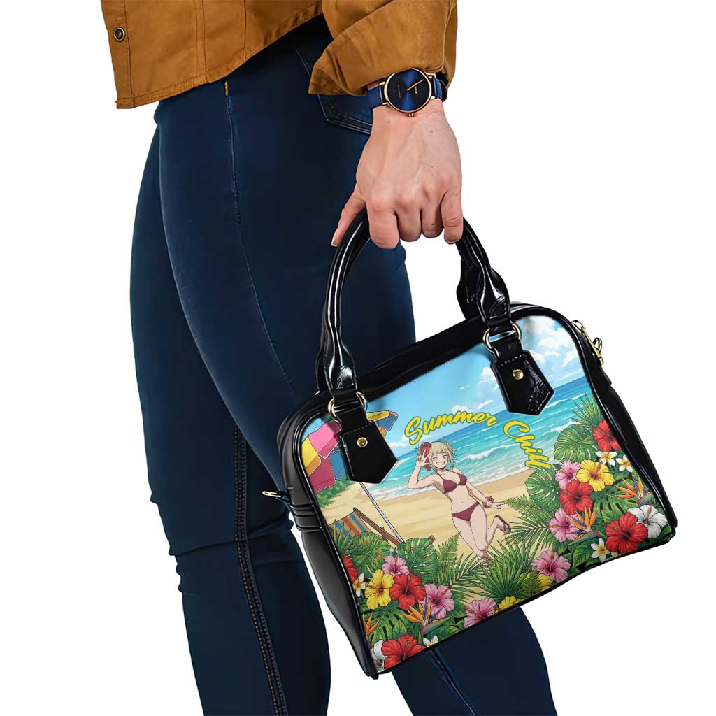 Himiko Toga Summer Chill Shoulder Handbag Tropical Anime Paradise Art