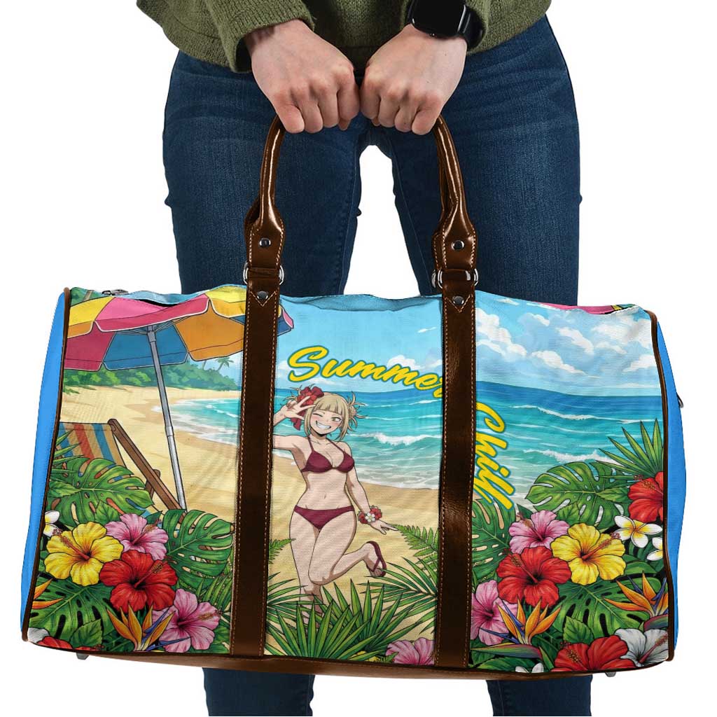 Himiko Toga Summer Chill Travel Bag Tropical Anime Paradise Art