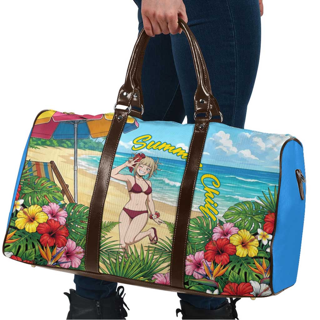 Himiko Toga Summer Chill Travel Bag Tropical Anime Paradise Art