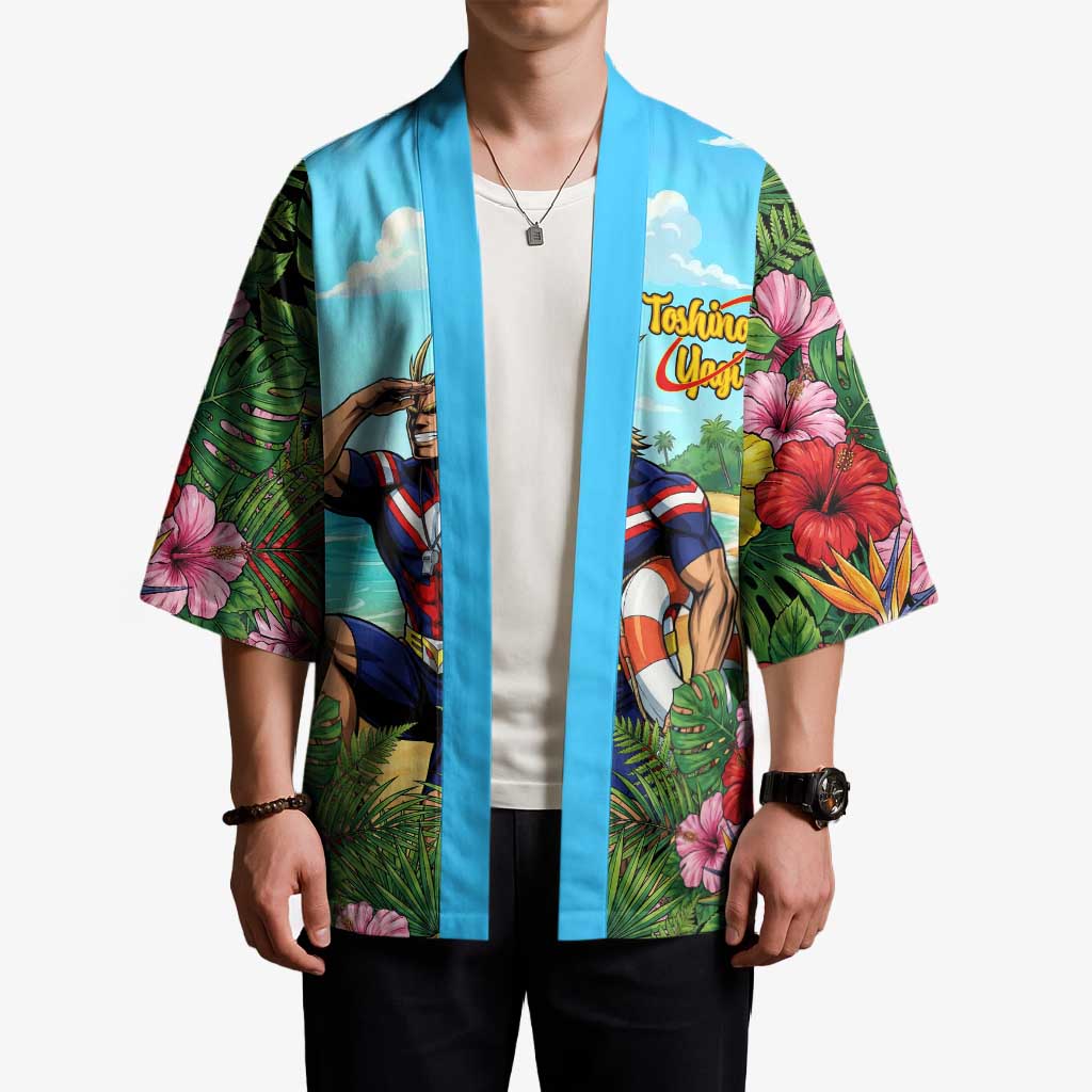 Toshinori Yagi Summer Chill Kimono Heroic Tropical Anime Art