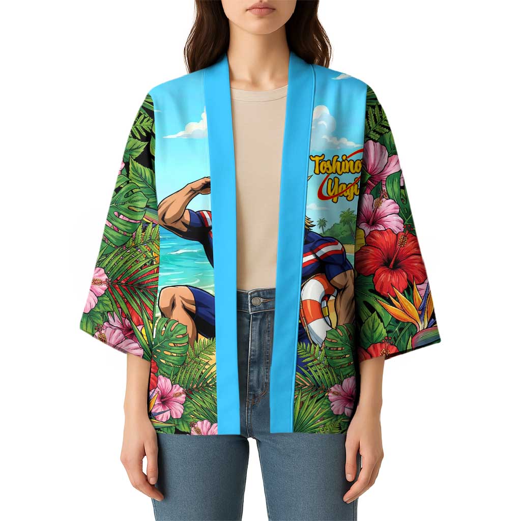Toshinori Yagi Summer Chill Kimono Heroic Tropical Anime Art