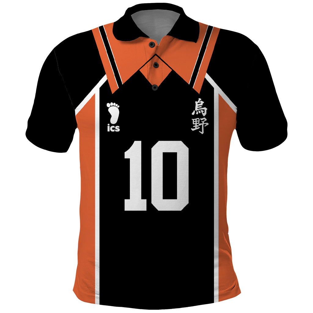 Shoyo Hinata - Number 10 Karasuno Polo Shirt