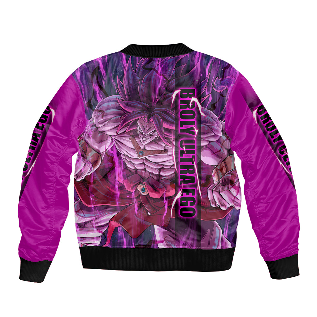 Broly Ultra Ego Anime Bomber Jacket
