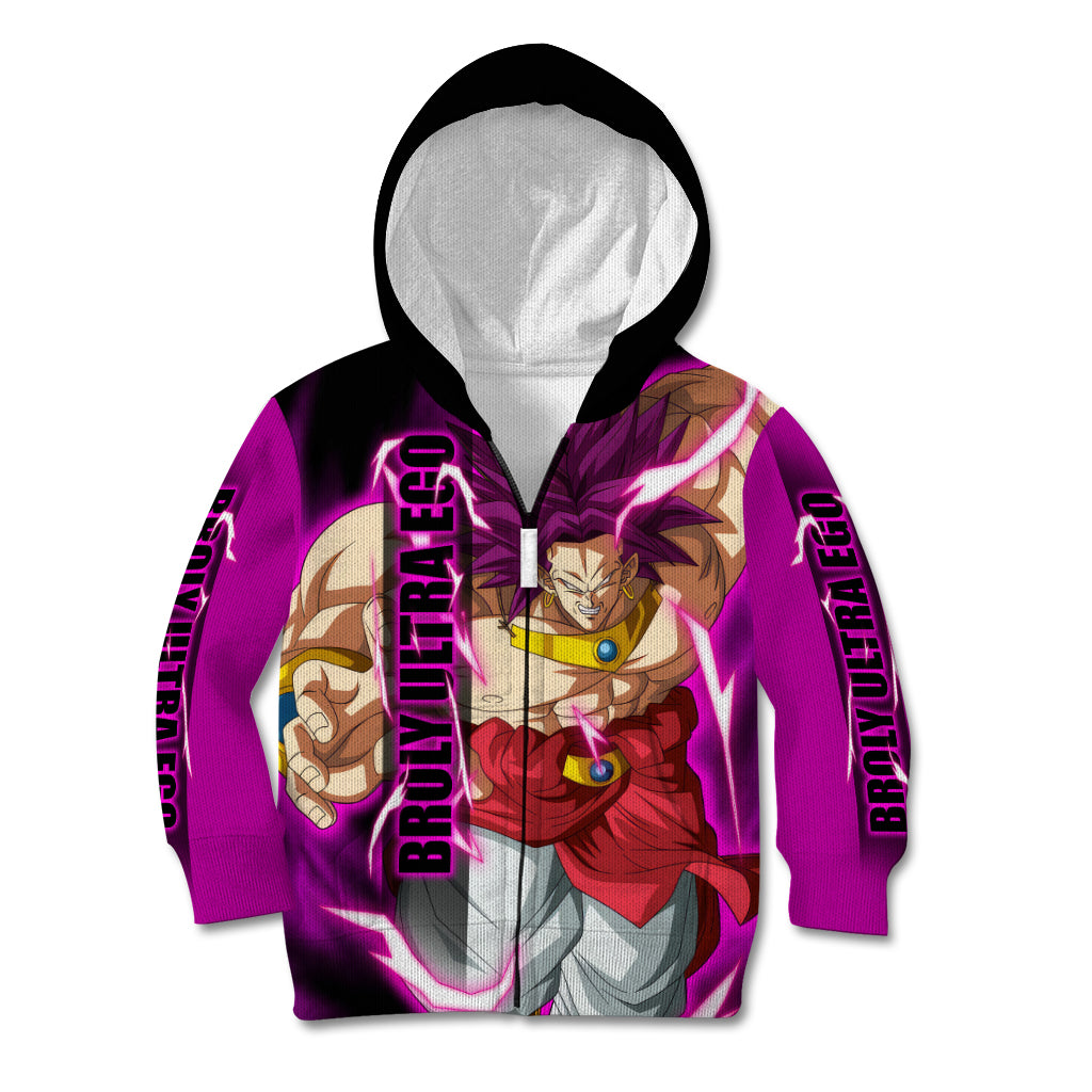 Broly Ultra Ego Anime Kid Hoodie