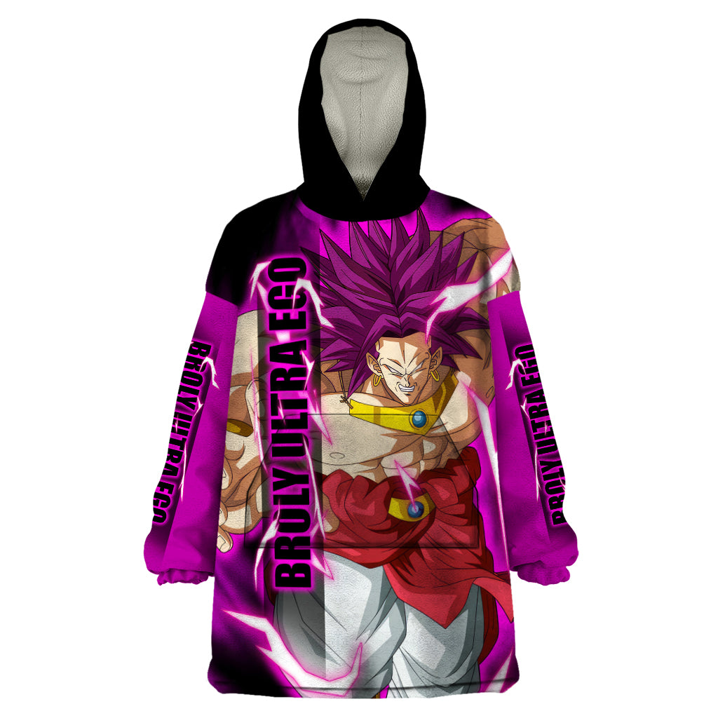 Broly Ultra Ego Anime Wearable Blanket Hoodie