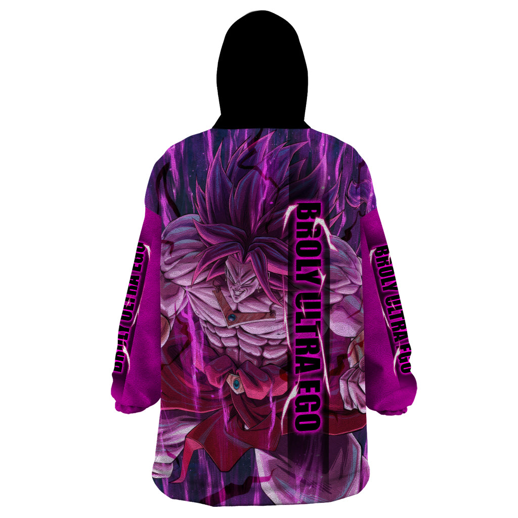Broly Ultra Ego Anime Wearable Blanket Hoodie