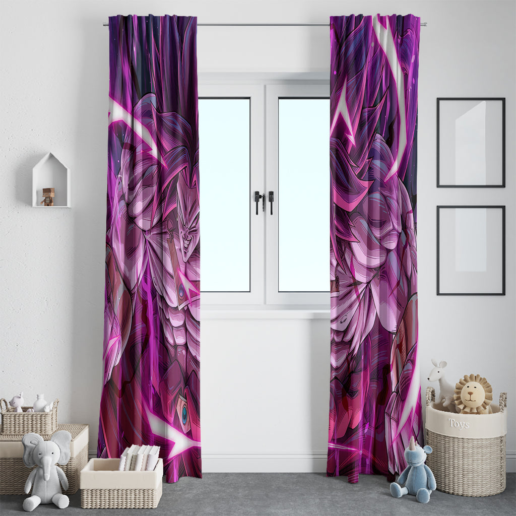 Broly Ultra Ego Anime Window Curtain