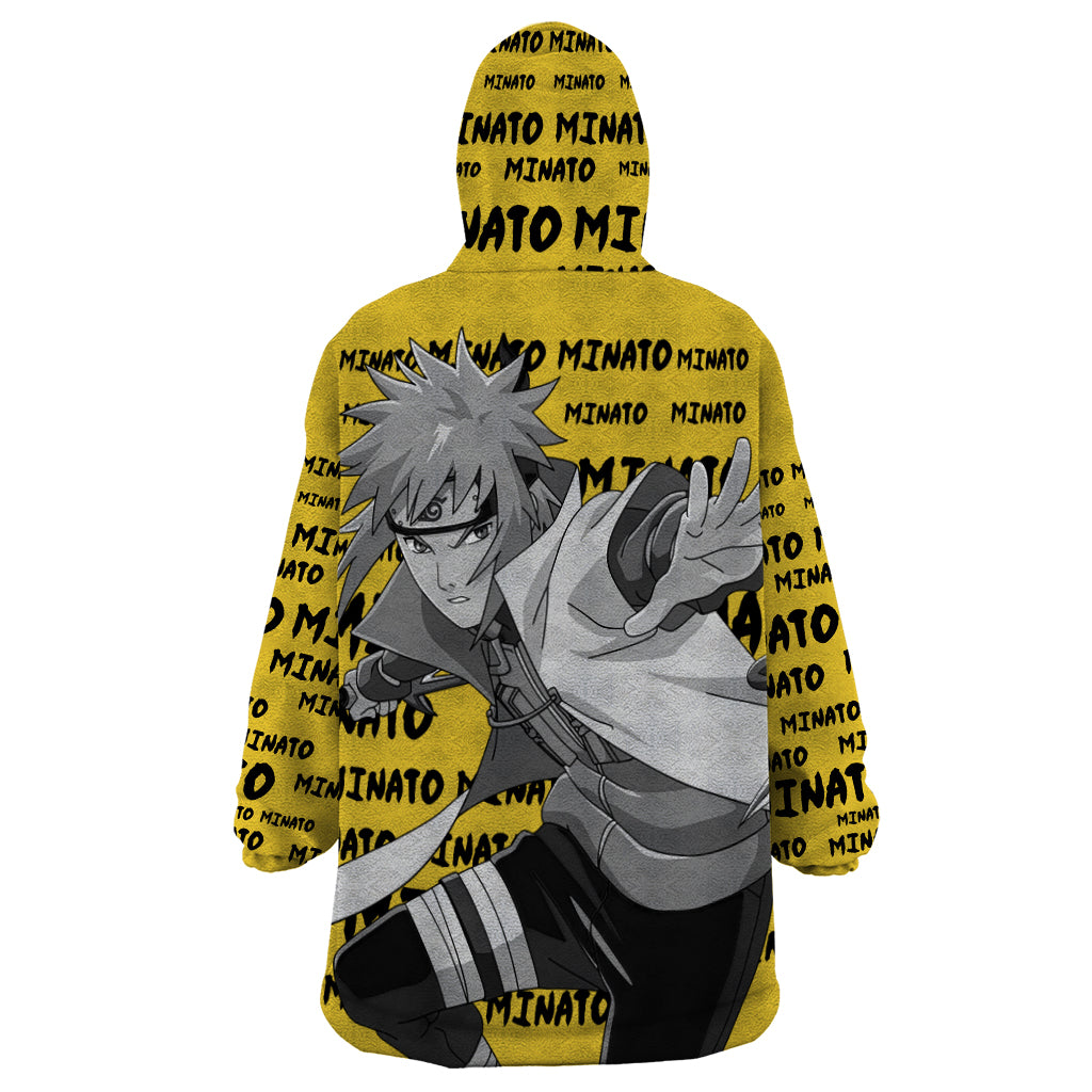 Minato Namikaze - Anime Style Manga Wearable Blanket Hoodie