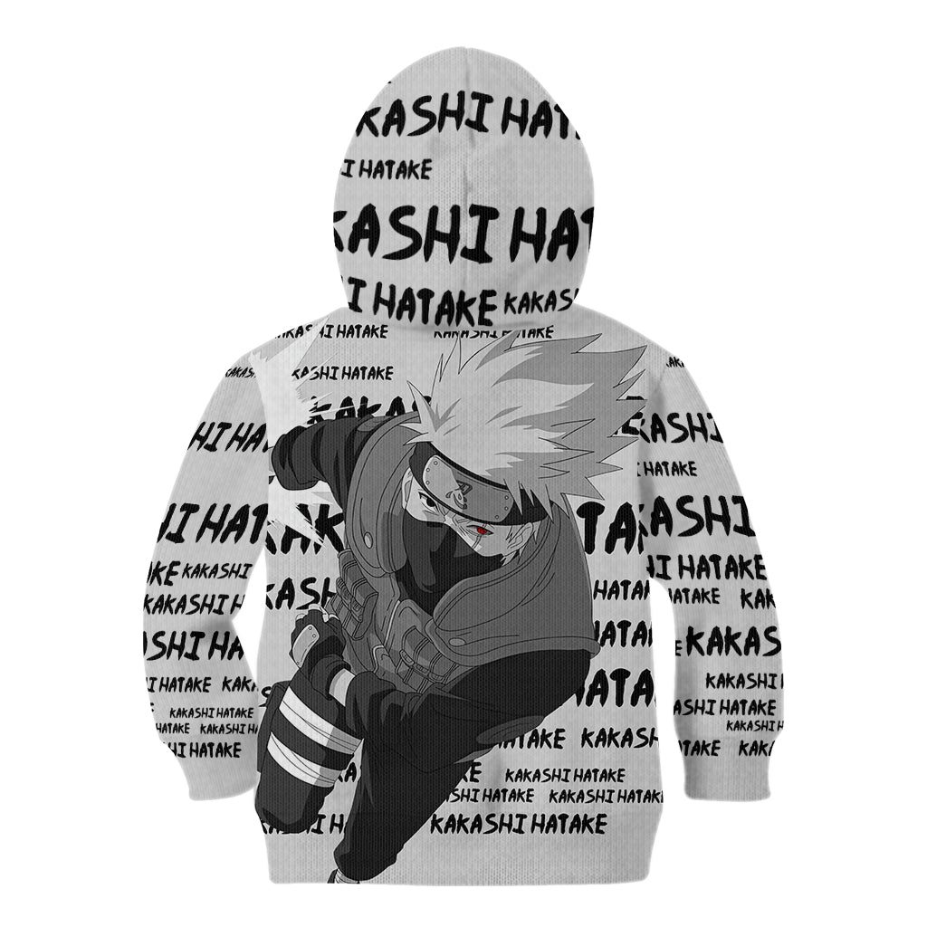 Kakashi Hatake - Anime Style Manga Kid Hoodie