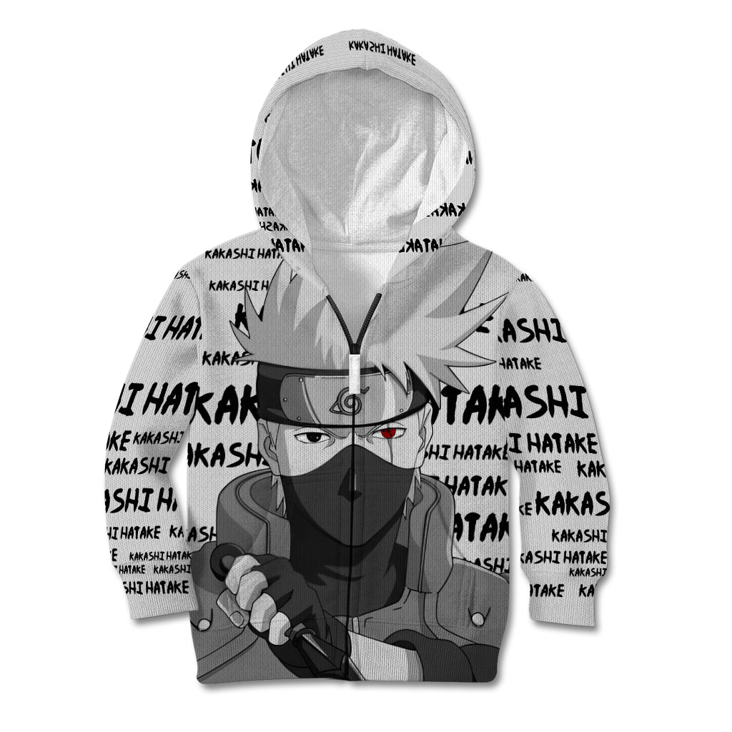 Kakashi Hatake - Anime Style Manga Kid Hoodie