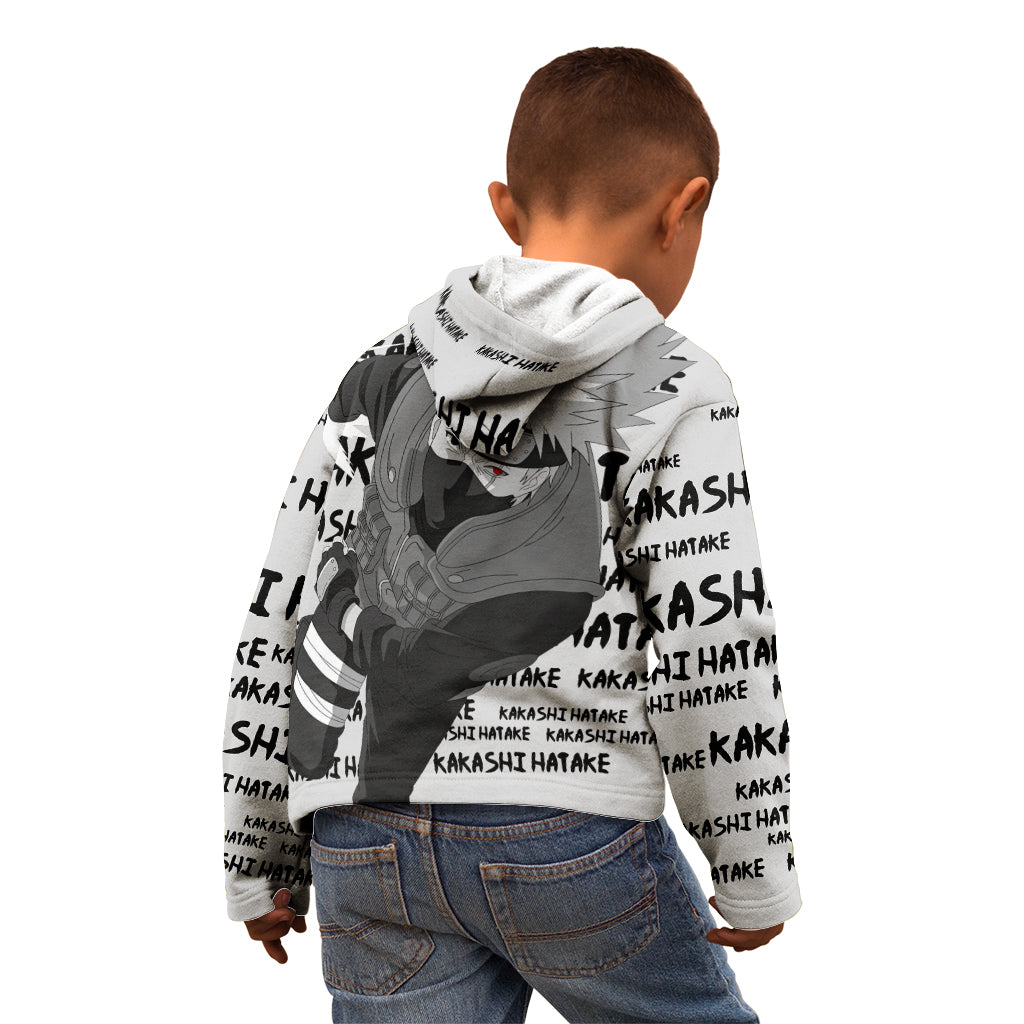 Kakashi Hatake - Anime Style Manga Kid Hoodie