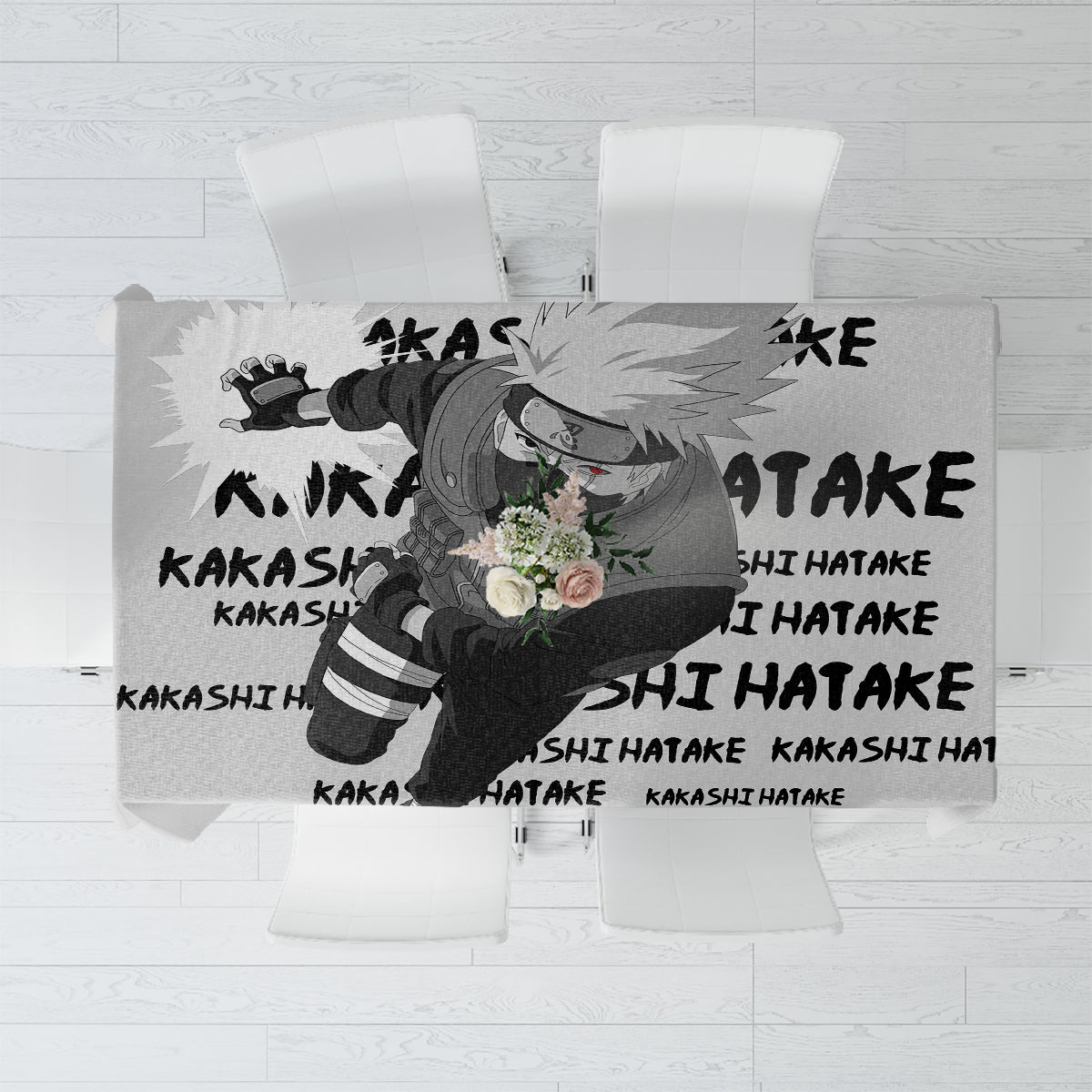 Kakashi Hatake - Anime Style Manga Tablecloth