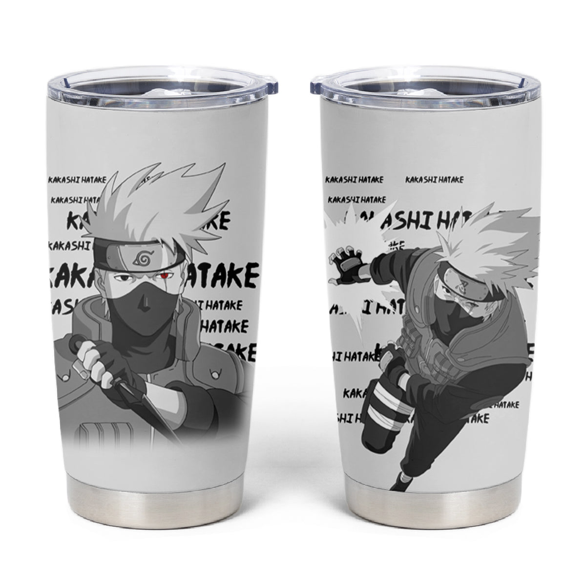 Kakashi Hatake Tumbler Cup Anime Style Manga TS04