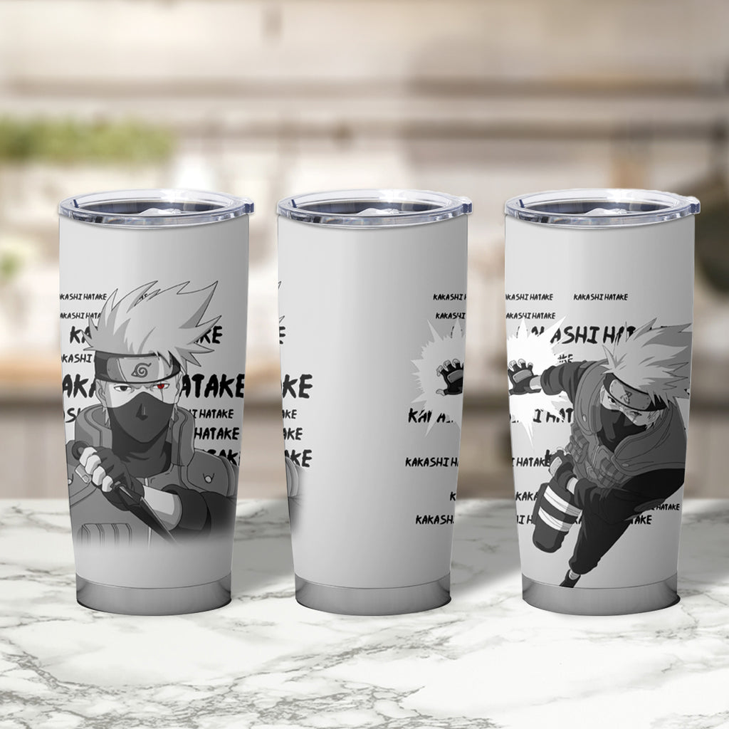 Kakashi Hatake Tumbler Cup Anime Style Manga TS04