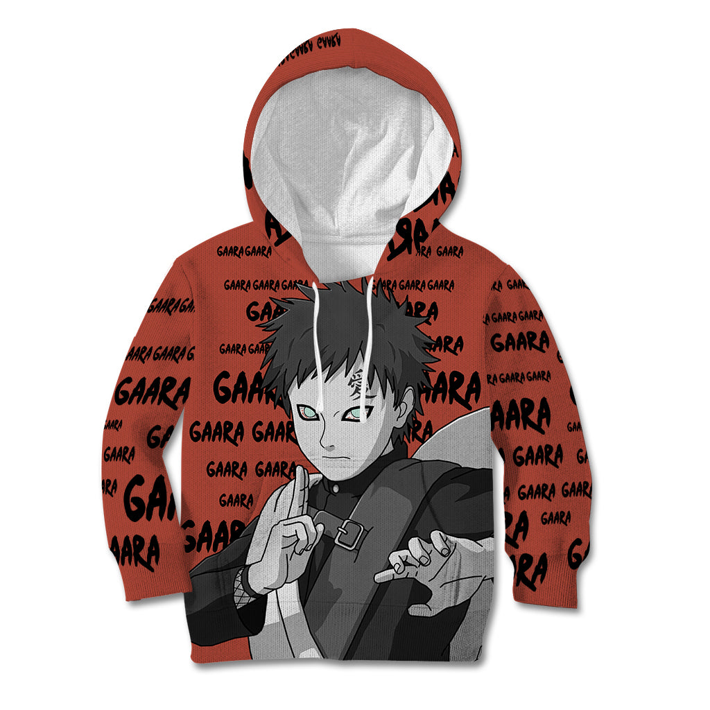 Gaara - Style Manga Kid Hoodie