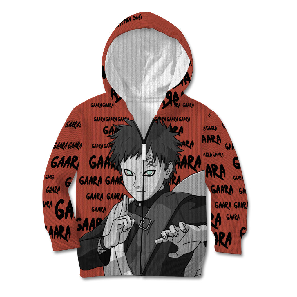 Gaara - Style Manga Kid Hoodie