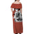 Gaara - Style Manga Off Shoulder Maxi Dress