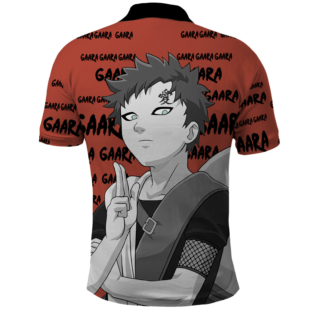 Gaara - Style Manga Polo Shirt